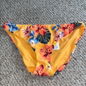 Hollister Floral Bikini Bottoms